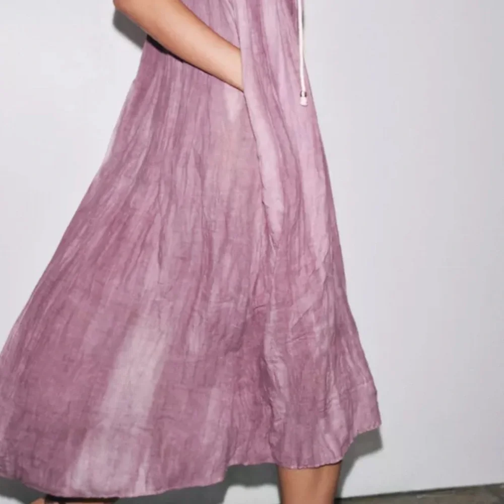 Brand new, high quality absolutely stunning 100% linen gorgeous dress,size Large - Picture 16 of 17